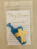 GOLD: Nautical Blue Tiny Crosses Prayer Bracelet